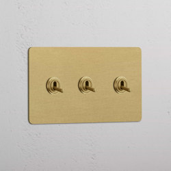 Double 3x Toggle Switch | Toggle switches | Corston Architectural Detail