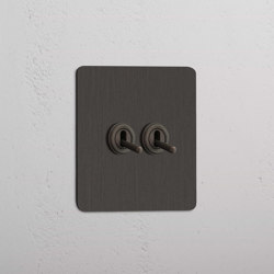 Single 2x Toggle Switch | Toggle switches | Corston Architectural Detail