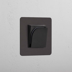 Single Hotel Key Card Switch | Wippschalter | Corston Architectural Detail