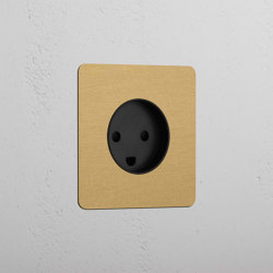 Single Danish Module Round | Sockets | Corston Architectural Detail