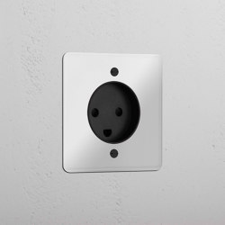 Single Danish Module Round | Danish sockets | Corston Architectural Detail