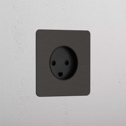 Single Danish Module Round | Danish sockets | Corston Architectural Detail