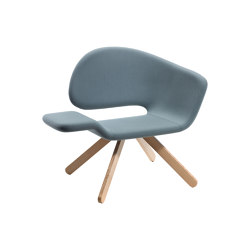 Nalì Wooden Base | Fauteuils | Gaber