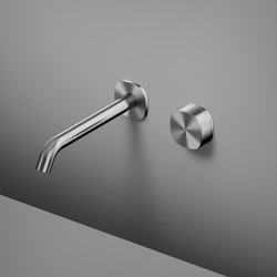 Super | Progressive wall mixer with 210mm spout | Wash basin taps | Quadrodesign