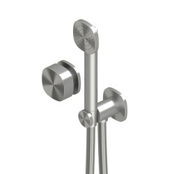 Super | Traditional wall mixer with shower kit | Rubinetteria doccia | Quadrodesign