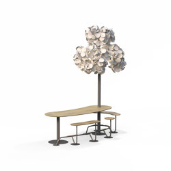 Seamless Bar Seater Bow w Tree | Sistemi tavoli sedie | Green Furniture Concept