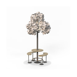 Seamless Bar Seater Round w Tree