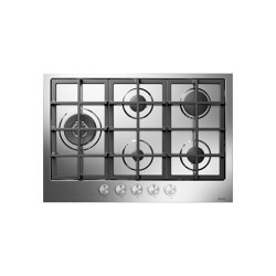 Professional Plus | 75 cm stainless steel gas hob 5 burners | Tables de cuisson | ILVE