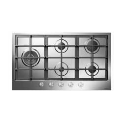 Professional Plus | 90 cm stainless steel gas hob 5 burners | Piani cottura | ILVE