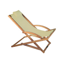 Beacher 65 folding relax chair | Lettini giardino | Royal Botania