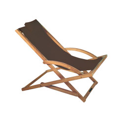 Beacher 65 folding relax chair | Lettini giardino | Royal Botania