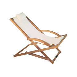 Beacher 65 folding relax chair | Lettini giardino | Royal Botania