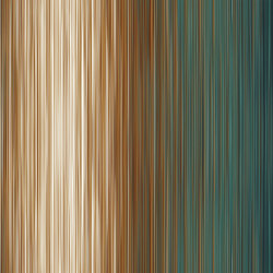 Stripes Copper-Petrol | Wandbeläge / Tapeten | k'moor