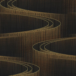 Waves Gold | Wall coverings / wallpapers | k'moor