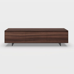 Desio TV sideboard Walnut | Aparadores | Kluskens Meubelcreaties