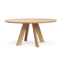 Eau Rouge Rond | Tables de repas | Kluskens Meubelcreaties