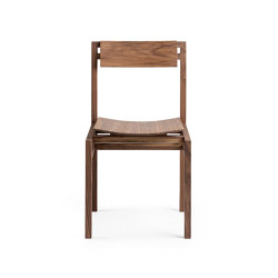 Haus Chair Walnut | Stühle | Kluskens Meubelcreaties