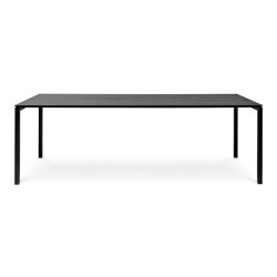 Mistral Eiche Schwarz | Dining tables | Kluskens Meubelcreaties