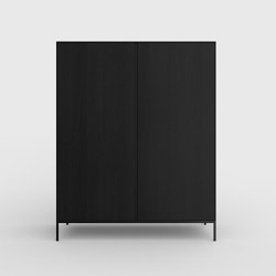 Yale cabinet Oak Black | Armadi | Kluskens Meubelcreaties