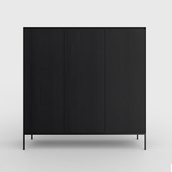 Yale Cabinet Oak Black | Schränke | Kluskens Meubelcreaties