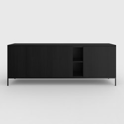 Yale sideboard Oak Black | Sideboards / Kommoden | Kluskens Meubelcreaties