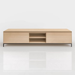 Yale TV sideboard Oak Natural | Aparadores | Kluskens Meubelcreaties