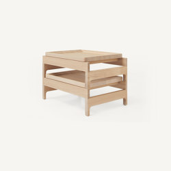 Tray Rack Side Table | Tabletts | BassamFellows