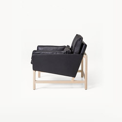 Wood Frame Lounge Chairs | Poltrone | BassamFellows