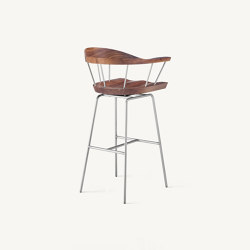 Spindle Stool | Taburetes de bar | BassamFellows