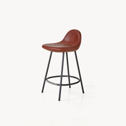 Pebble Padded Stool | Taburetes de bar | BassamFellows