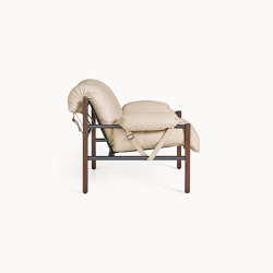 Sling Club Chair and Ottoman | Armchairs | BassamFellows