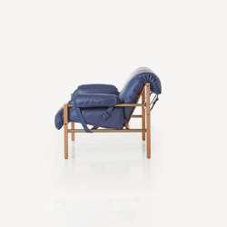 Sling Club Chair and Ottoman | Armchairs | BassamFellows