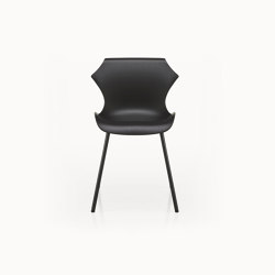 Petal Chair Metal Base | Sedie | BassamFellows