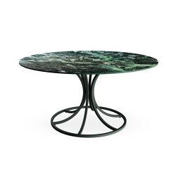 Collier Round Table with porcelain stoneware | 1358+1345 | Dining tables | EMU Group