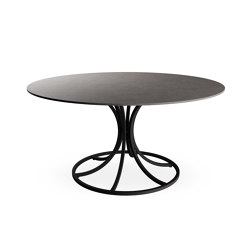 Collier Round Table with porcelain stoneware | 1358+1345 | Esstische | EMU Group