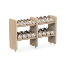 CLASSIC Dumbbell Rack in Canadian Maple | Attrezzi fitness | kenko