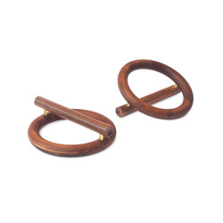 Push-Up Bars in American Walnut | Fitness equipment | kenko 