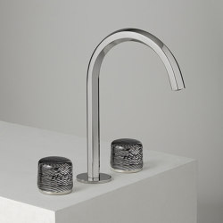 Venezia by Venini | Mélangeur lavabo 3 trous | Robinetterie pour lavabo | Fantini