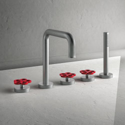 AW/PIPE Aboutwater Boffi e Fantini | Deck-mount bathtub mixer | Robinetterie pour baignoire | Fantini