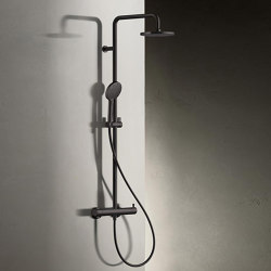 Nostromo | Showerrail with external mixer | Shower controls | Fantini