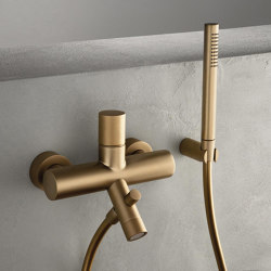 Nostromo | Wall-mount bathtub mixer | Robinetterie pour baignoire | Fantini