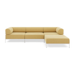 Noah 3-Seater Sofa with Chaise wide | Canapés | Noah Living