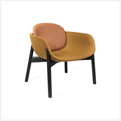 Peb wooden legs low back | Armchairs | Infiniti