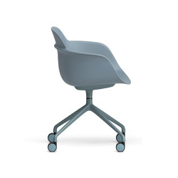 Sicla swivel with castors | Chaises | Infiniti