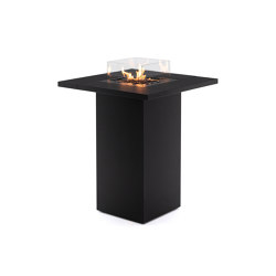 Square Table High | Caminetti aperti | Planika