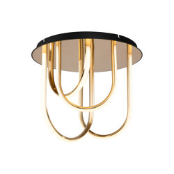 Golden Arch Ceiling Light | Deckenleuchten | Valaisin Grönlund