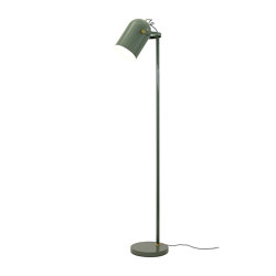 Guide Floor Lamp, green | Standleuchten | Valaisin Grönlund