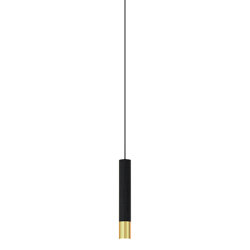 Isle Pendant Light, brown wood, black | Suspended lights | Valaisin Grönlund