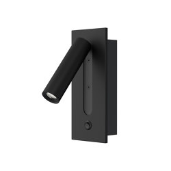 Lugano Wall Light, black | Lampade parete | Valaisin Grönlund