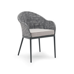 Clever dining armchair | Sillas | Varaschin